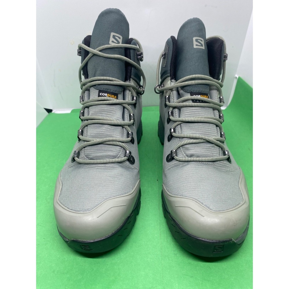 Salomon Women's Outback 500 GTX Hiking Boots US 9.5 Green Hi-top 407457
